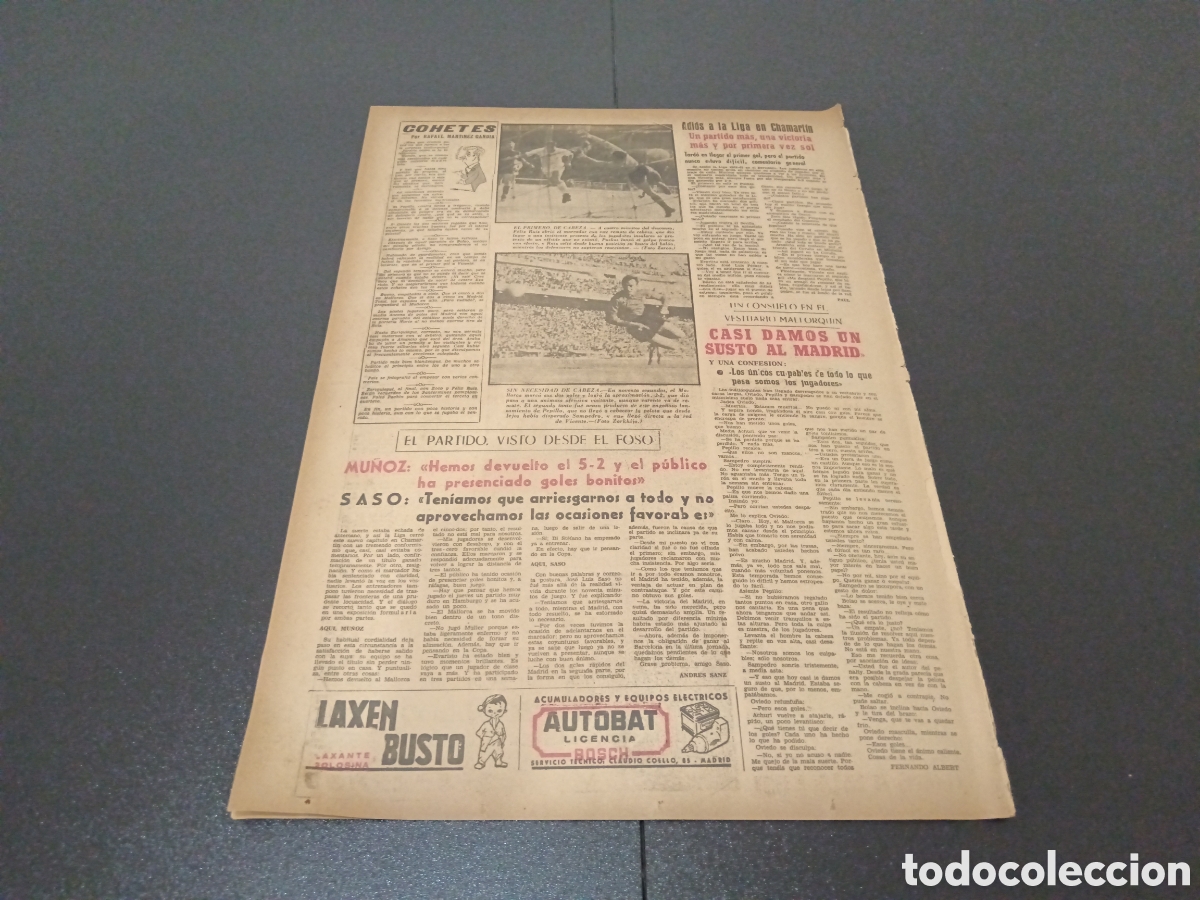 Coleccionismo deportivo: MARCA 15 DE ABRIL 1963 - Foto 8