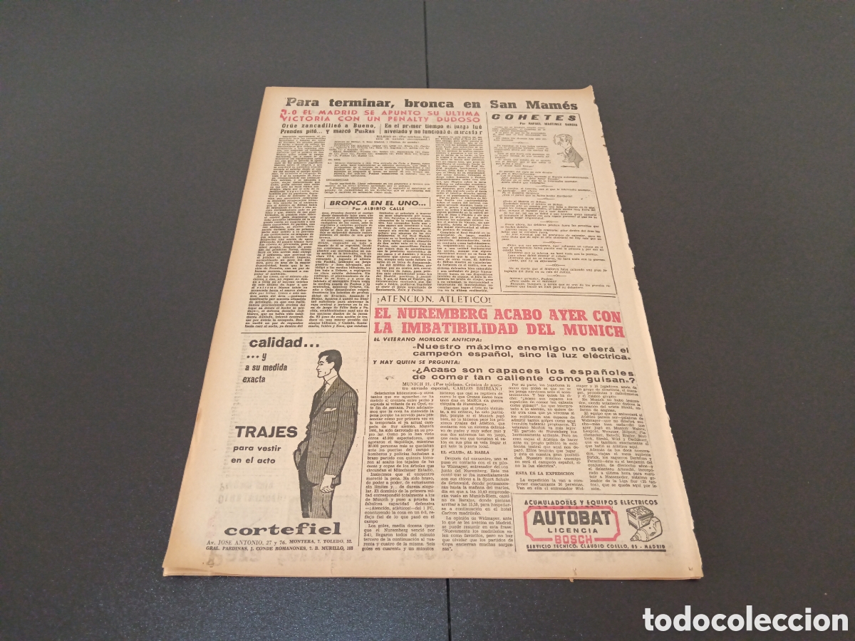 Coleccionismo deportivo: MARCA 22 DE ABRIL 1963 - Foto 8