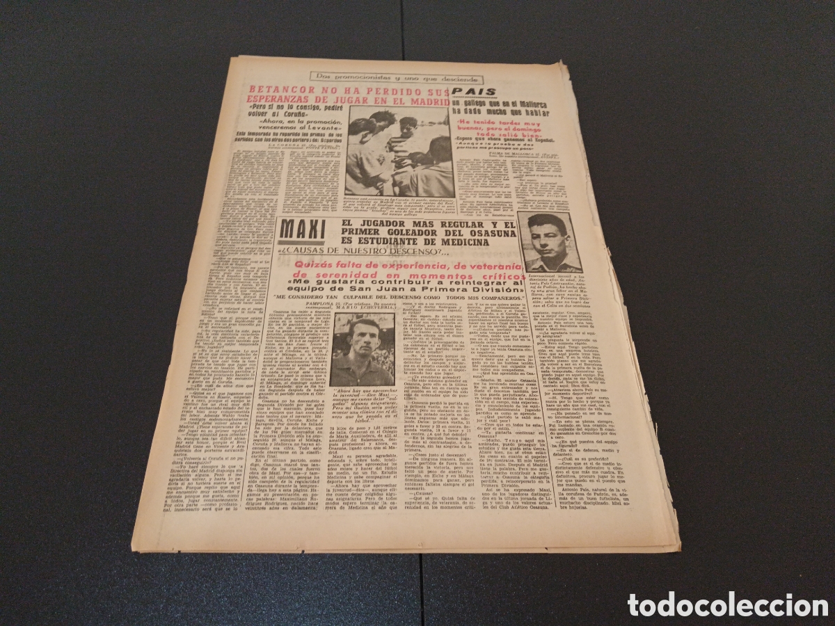 Coleccionismo deportivo: MARCA 26 DE ABRIL 1963 - Foto 4