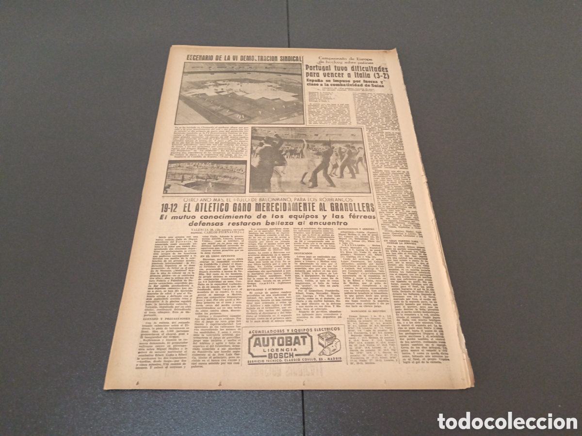 Coleccionismo deportivo: MARCA 29 DE ABRIL 1963 - Foto 7