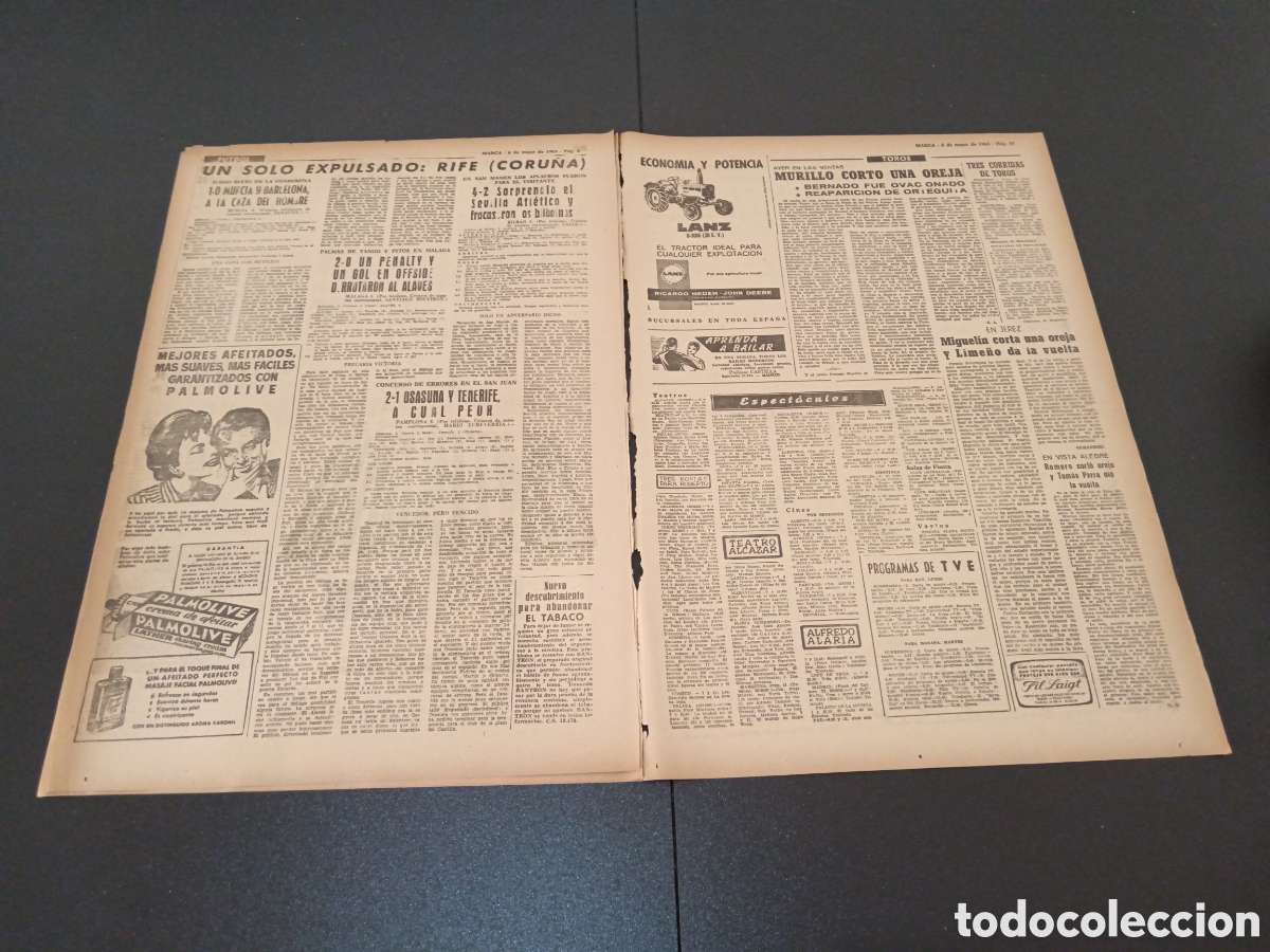 Coleccionismo deportivo: MARCA 06 DE MAYO 1963 - Foto 4