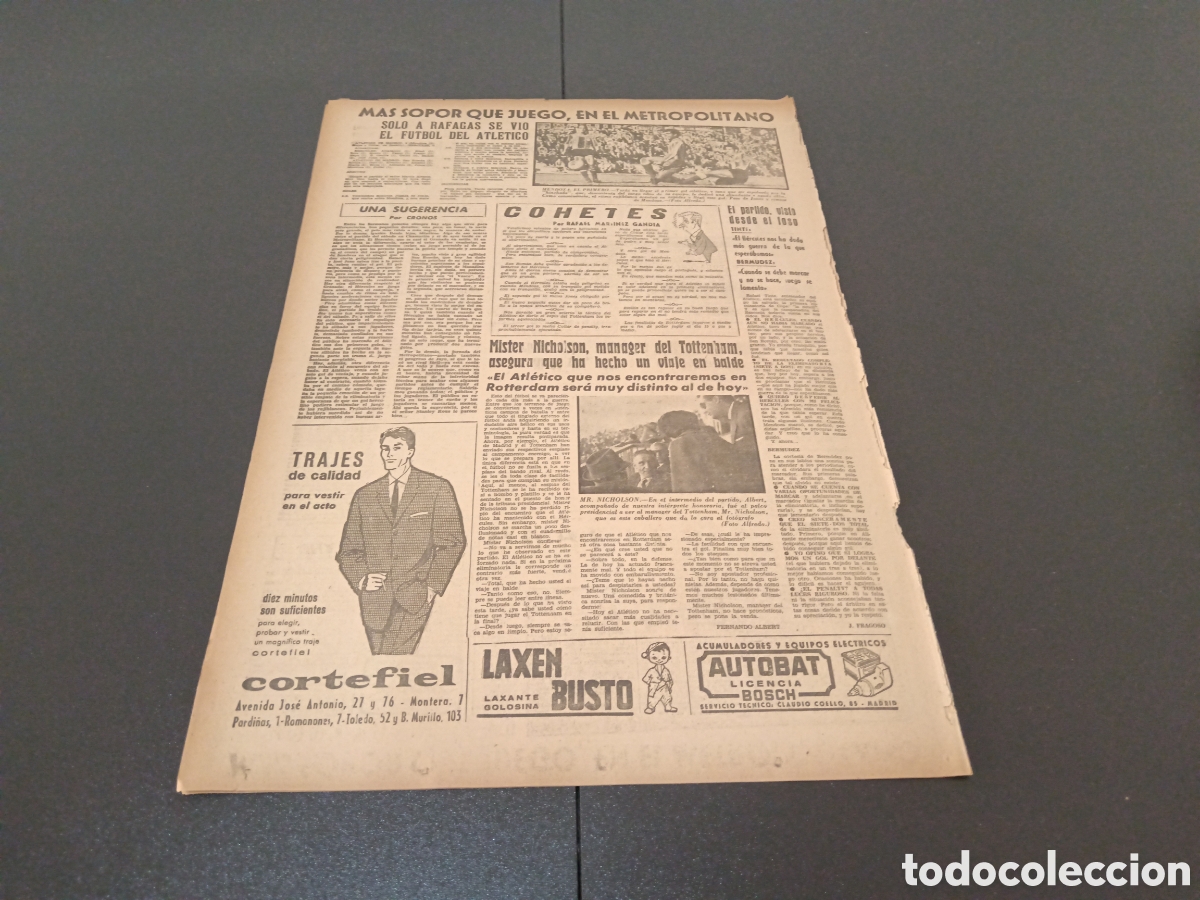 Coleccionismo deportivo: MARCA 06 DE MAYO 1963 - Foto 5