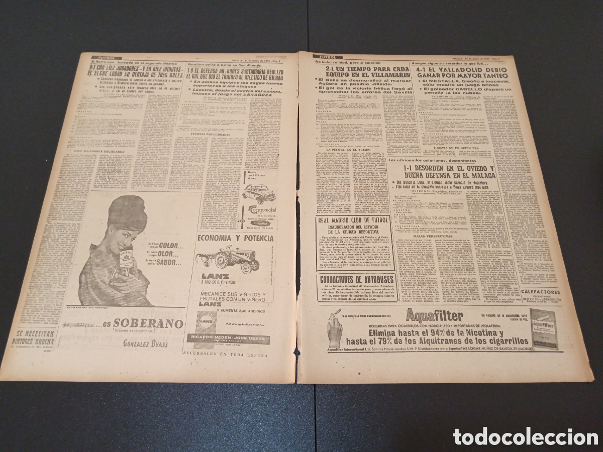 Coleccionismo deportivo: MARCA 13 DE MAYO 1963 - Foto 3
