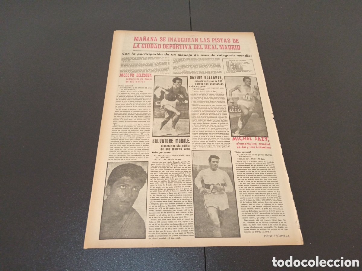 Coleccionismo deportivo: MARCA 17 DE MAYO 1963 - Foto 4