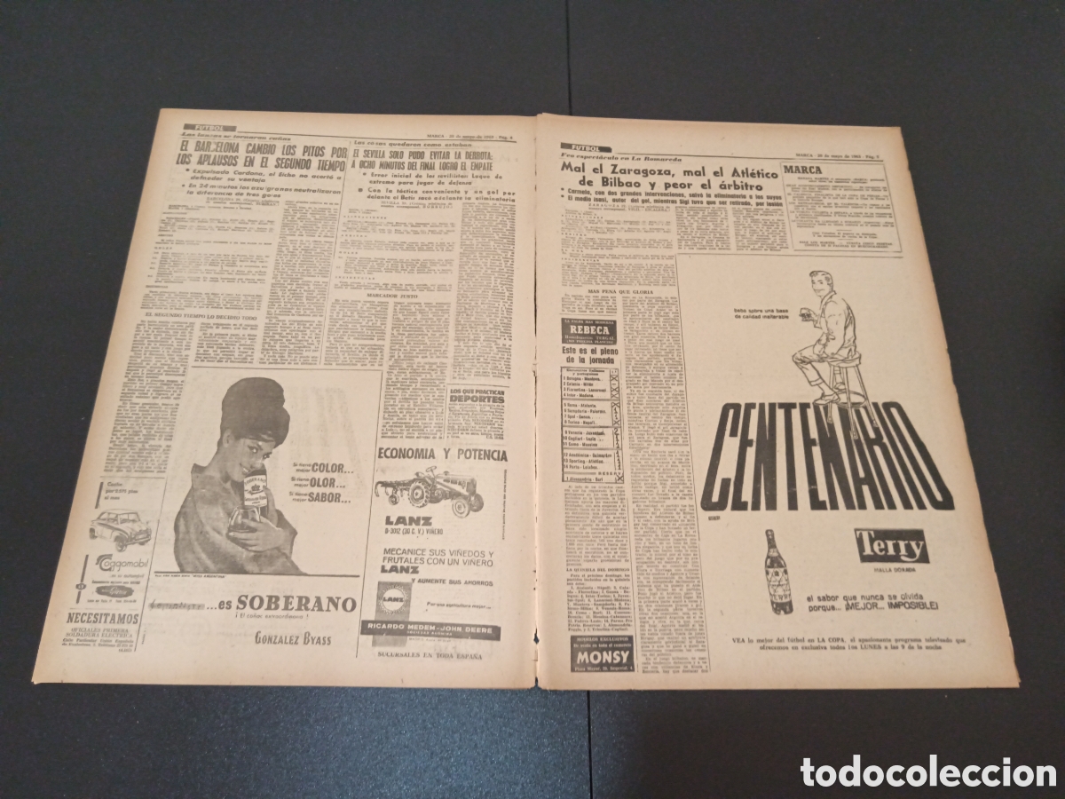 Coleccionismo deportivo: MARCA 20 DE MAYO 1963 - Foto 3
