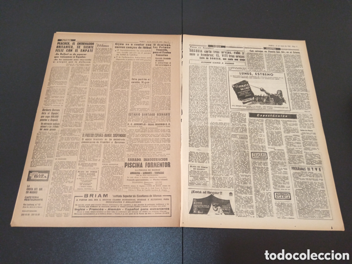 Coleccionismo deportivo: MARCA 31 DE MAYO 1963 - Foto 3