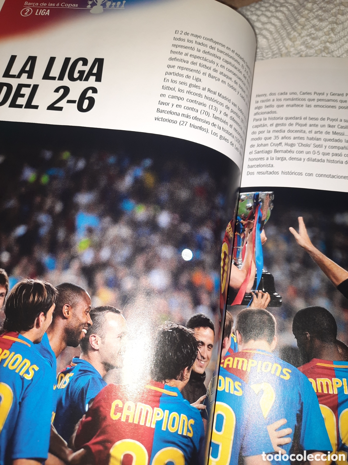 Coleccionismo deportivo: BAR&Ccedil;A DE LAS 6 COPAS - Foto 9