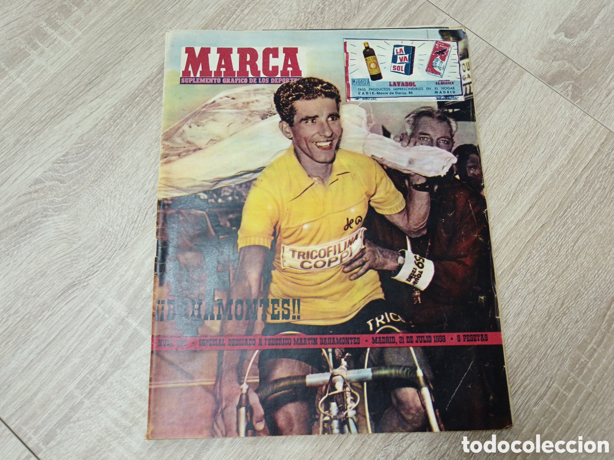 Collectionnisme sportif: MARCA N&ordm; 868 (21/7/1959 )BAHOMONTES NUMERO ESPECIAL REAL MADRID