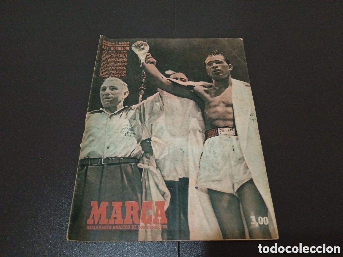 Sammelleidenschaft Sport: MARCA N&deg; 430 (27/02/1951) PONTEVEDRA CALVO SOTELO SAARBRUCKEN REAL MADRID LIGA