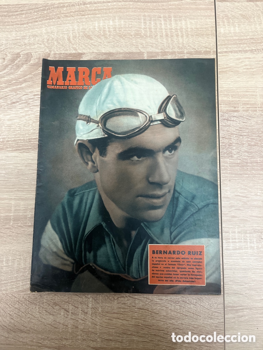 Collezionismo sportivo: MARCA N&deg; 552 (30/6/1953) BERNARDO RUIZ VALLADOLID CAMPEON COPA FEDERACION ARSENIO IGLESIAS