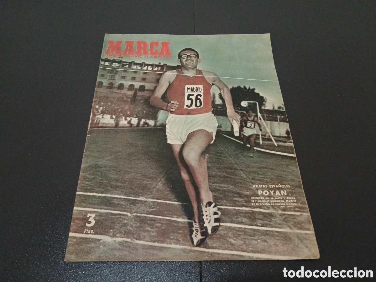 Sports collectibles: MARCA N&deg; 441 (15/05/1951) FC BARCELONA TETUAN AT MADRID MADRID COPA PROMOCION ASCENSO MALAGA ZARAGOZ