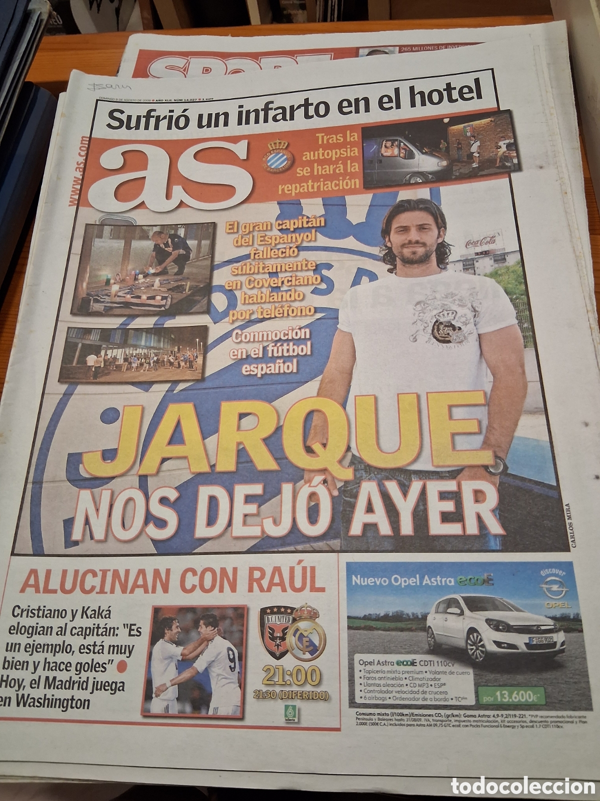 Coleccionismo deportivo: RCD ESPANYOL. LOTE 4 AS. JARQUE. - Foto 1