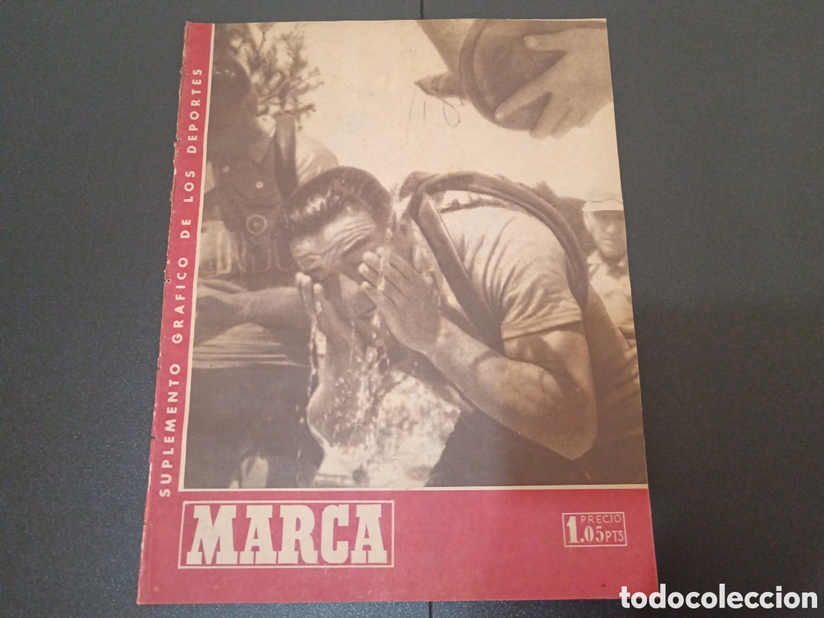 Colecionismo desportivo: MARCA N&deg; 179 (07/05/1946) adi&oacute;s Chamart&iacute;n Real Madrid alcoyano Atl&eacute;tico Sevilla copa
