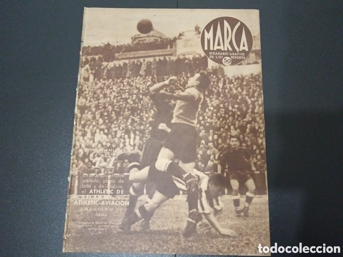 Collectionnisme sportif: MARCA N&deg; 100 (07/01/1941)