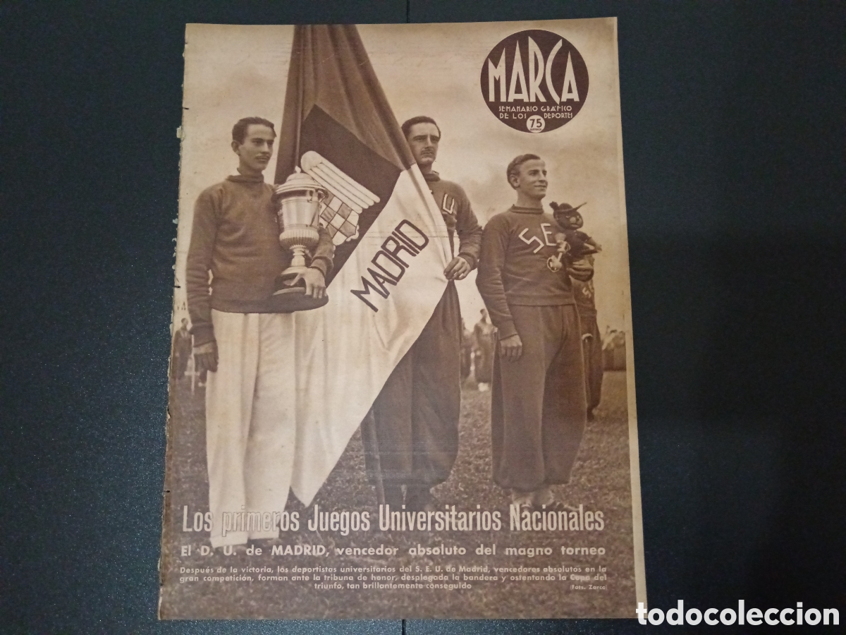 Sammelleidenschaft Sport: MARCA N&deg; 168 (28/04/1942)