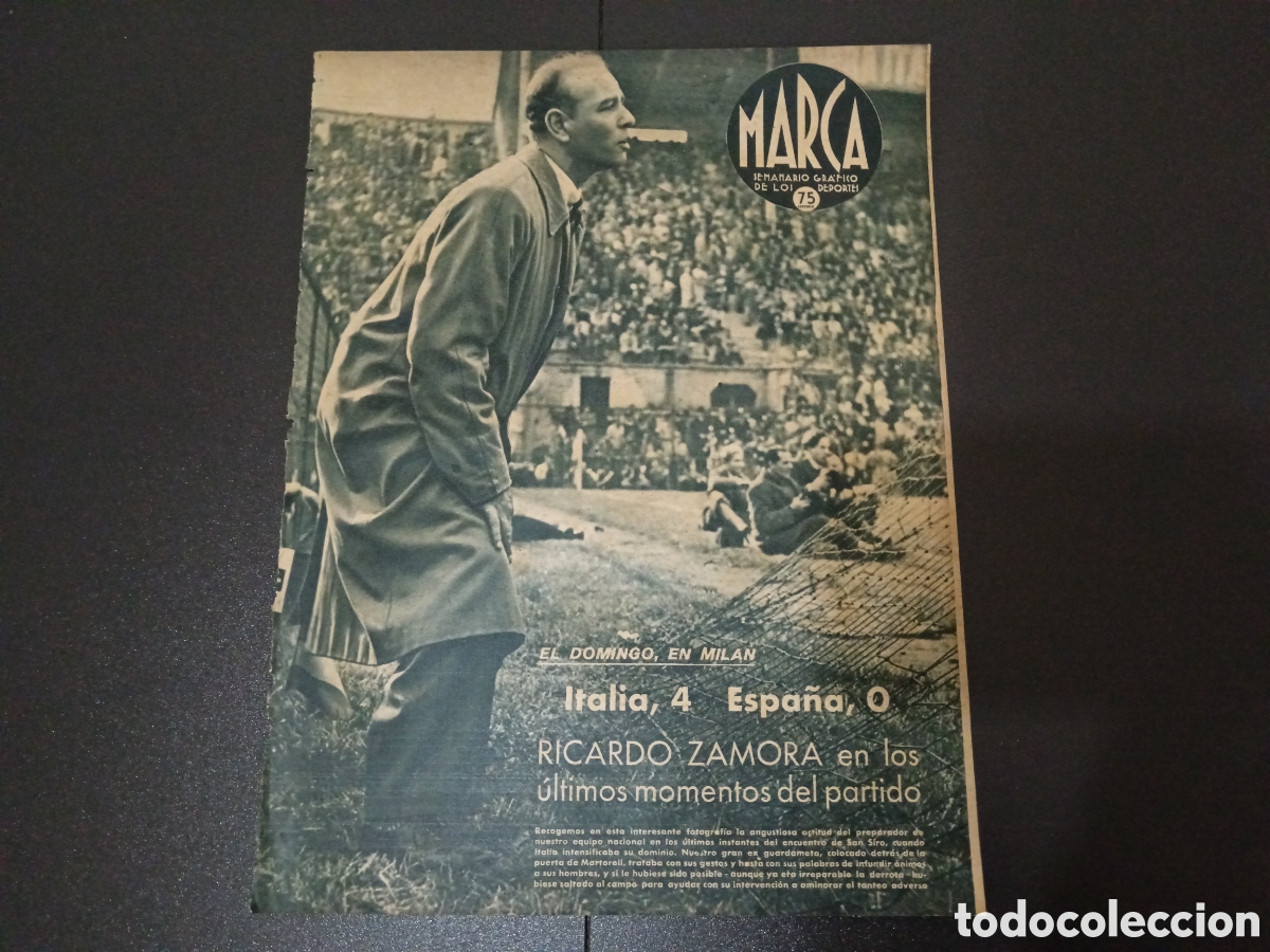 Sammelleidenschaft Sport: MARCA N&deg; 167 (21/04/1942)