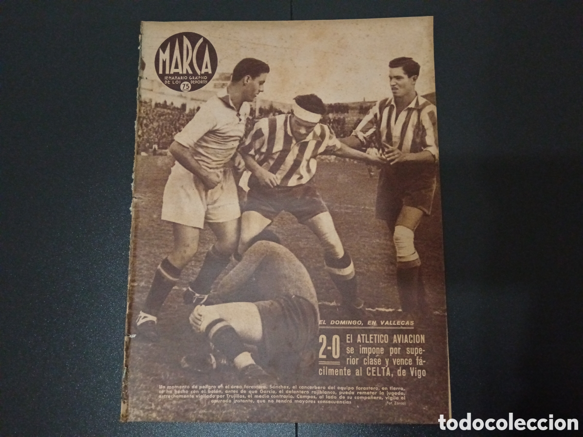 Sammelleidenschaft Sport: MARCA N&deg; 161 (10/03/1942)