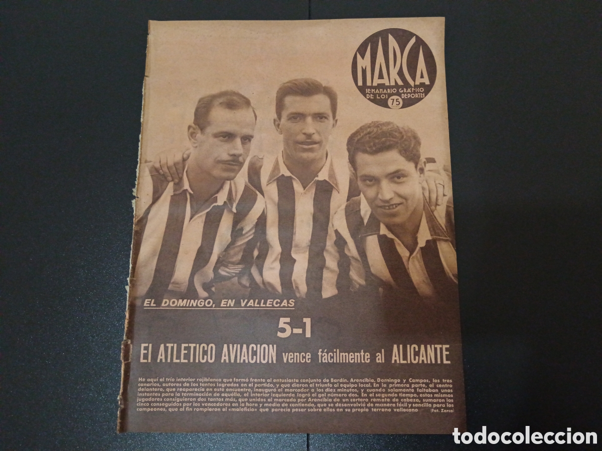 Sammelleidenschaft Sport: MARCA N&deg; 157 (10/02/1942)