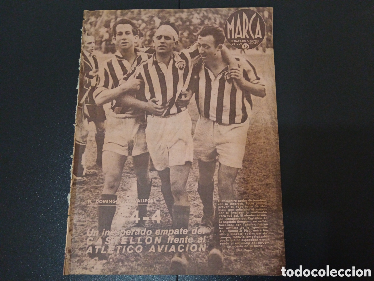 Sammelleidenschaft Sport: MARCA N&deg; 155 (27/01/1942) Castell&oacute;n AT Aviaci&oacute;n Escudero monta&ntilde;ismo Alpes