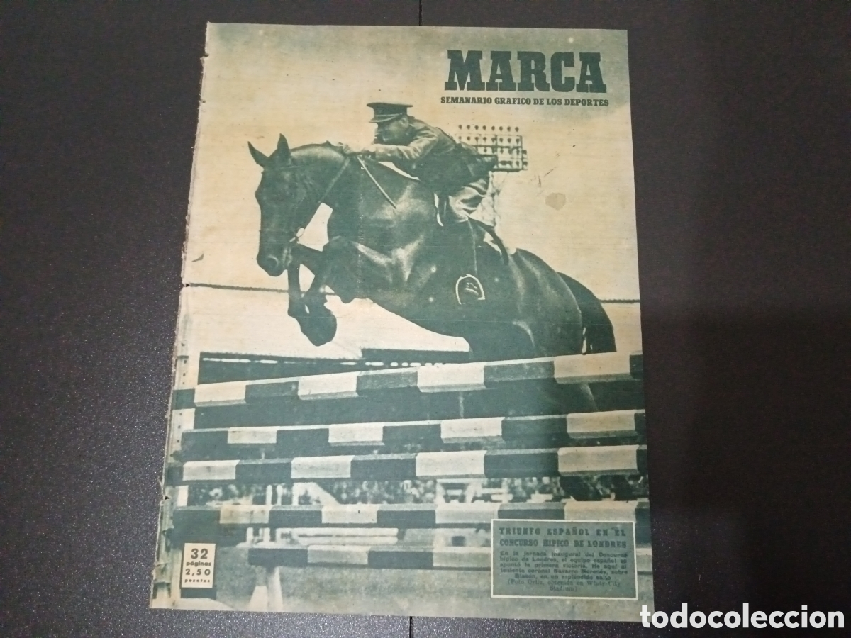 Sammelleidenschaft Sport: MARCA N&deg; 399 (25/07/1950) MUNDIAL FUTBOL BRASIL 1950 REAL MADRID v HERCULES FINAL