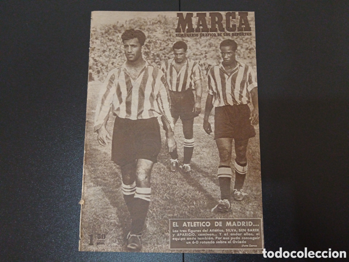 Sammelleidenschaft Sport: MARCA N&deg; 304 (28/09/1948)BEN BAREK EL REY VALENCIA REAL MADRID MARCEL CERDAN CAMPEON BOXEO