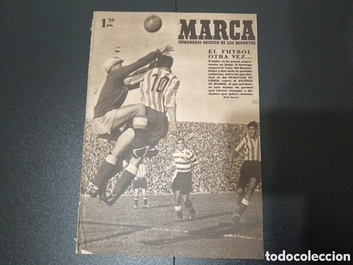 Sammelleidenschaft Sport: MARCA N&deg; 301 (07/09/1948)