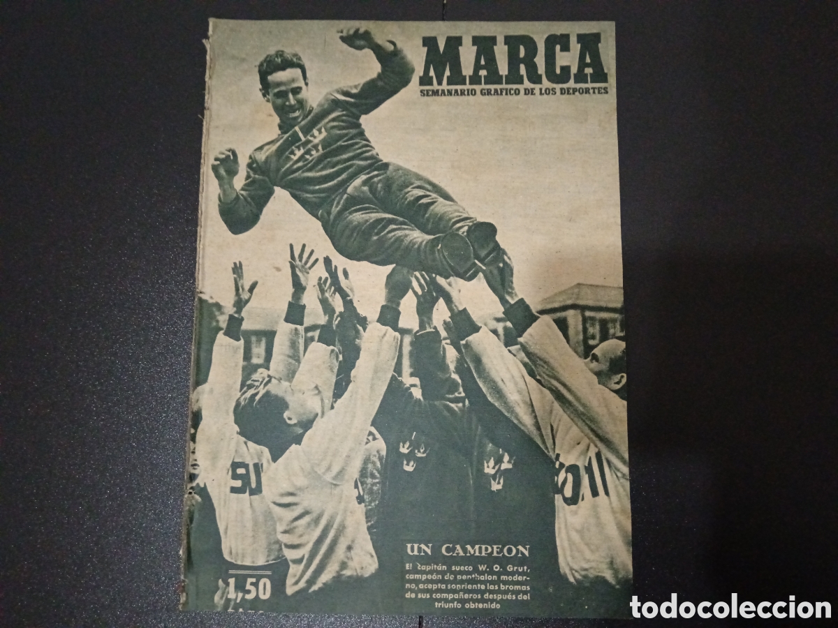 Sammelleidenschaft Sport: MARCA N&deg; 297 (10/08/1948)