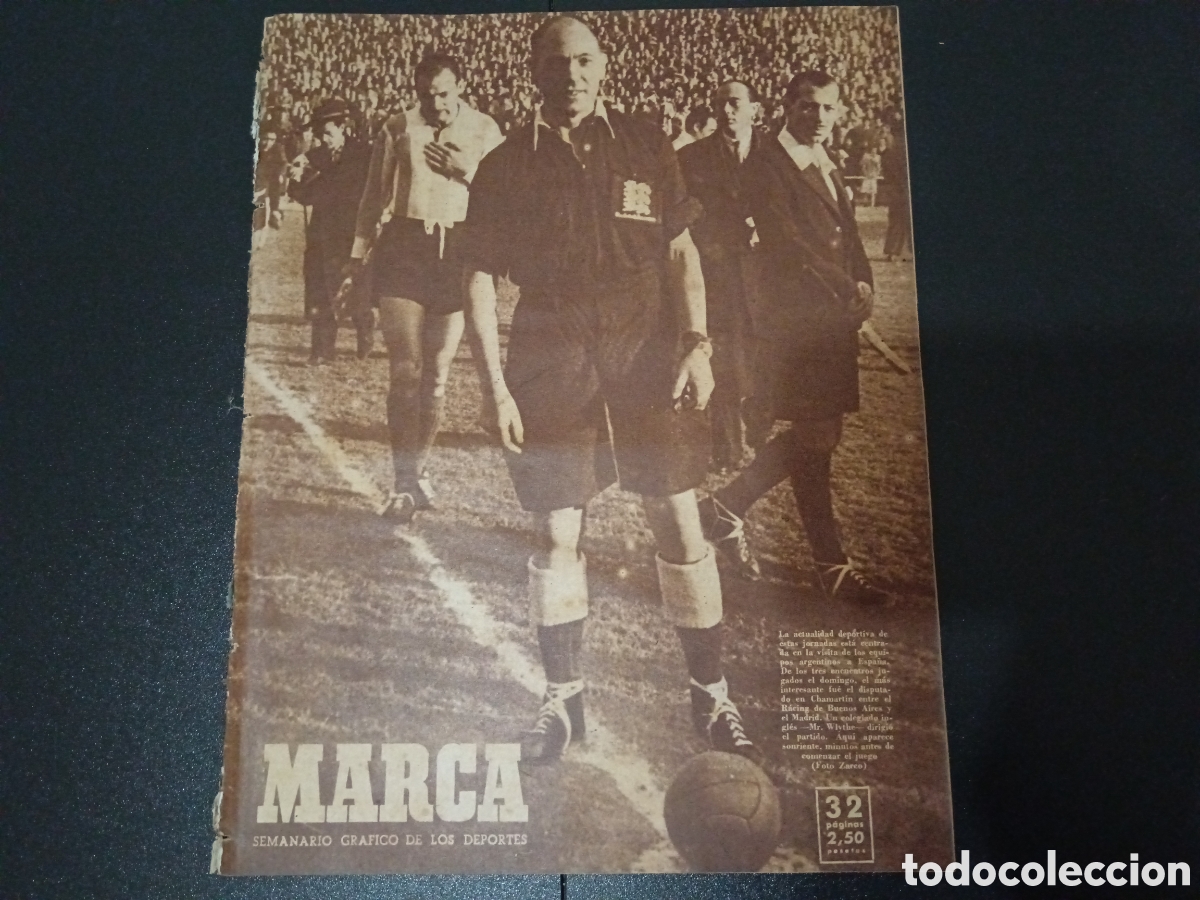 Sammelleidenschaft Sport: MARCA N&deg; 369 (27/12/1949)