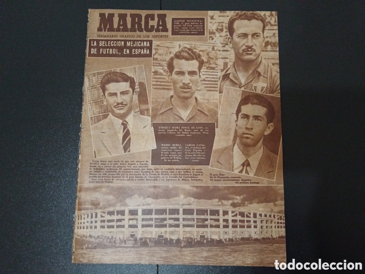 Sammelleidenschaft Sport: MARCA N&deg; 364 (22/11/1949)