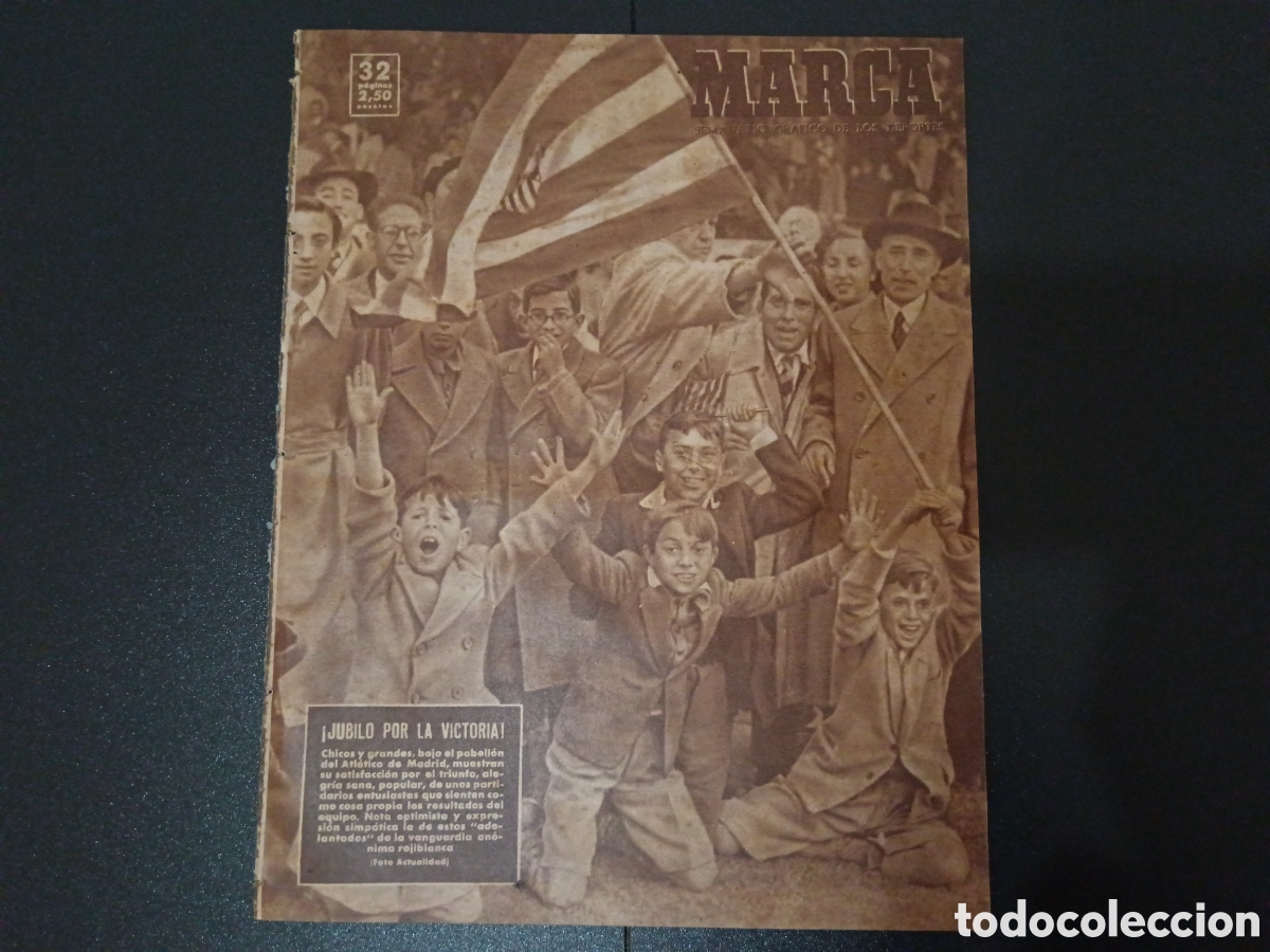 Sammelleidenschaft Sport: MARCA N&deg; 362 (08/11/1949)