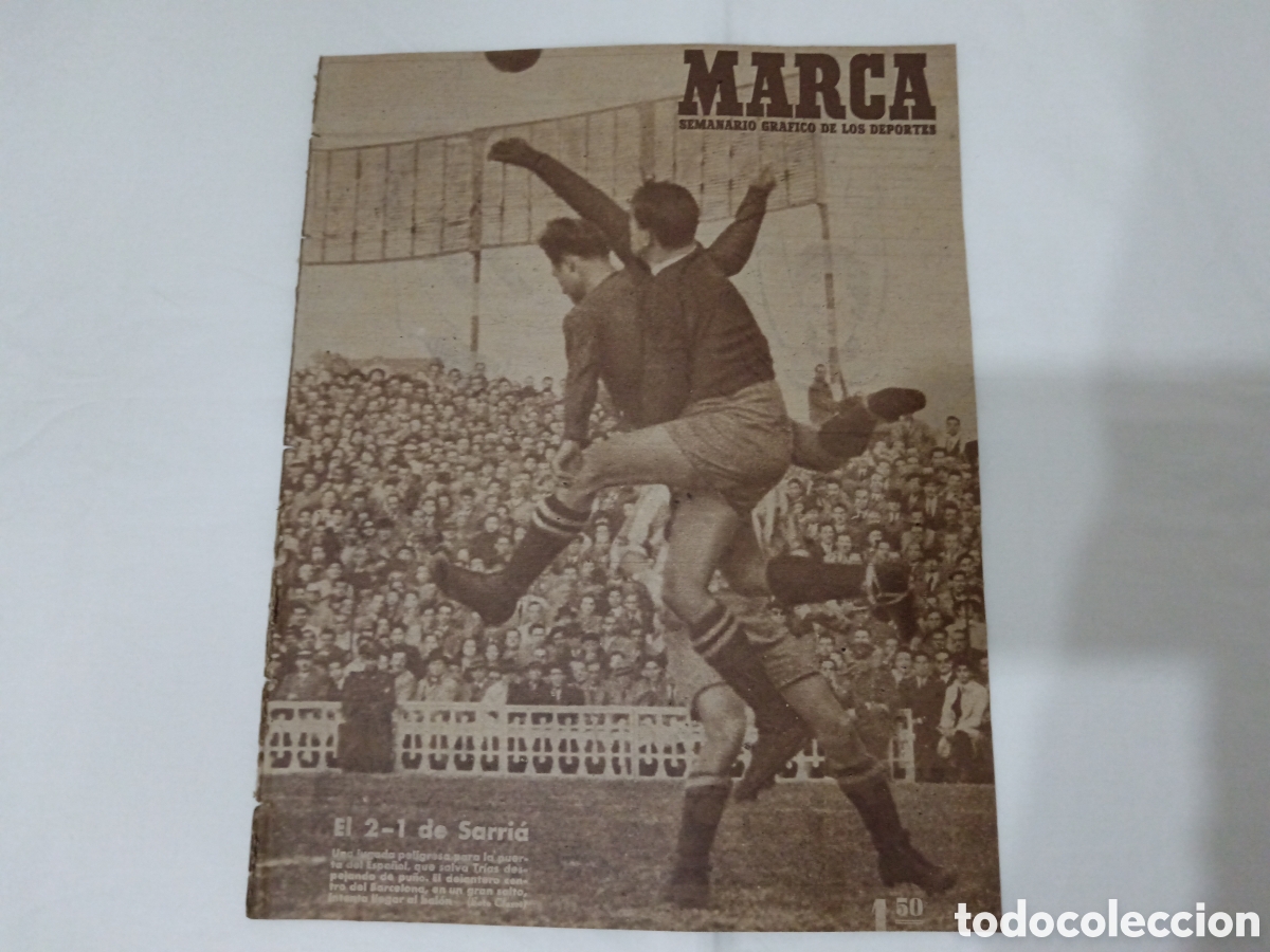 Sammelleidenschaft Sport: MARCA N&deg; 262 (09/12/1947)