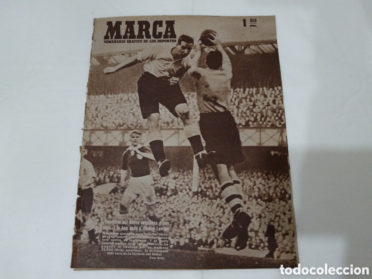 Sammelleidenschaft Sport: MARCA N&deg; 259 (18/11/1947)
