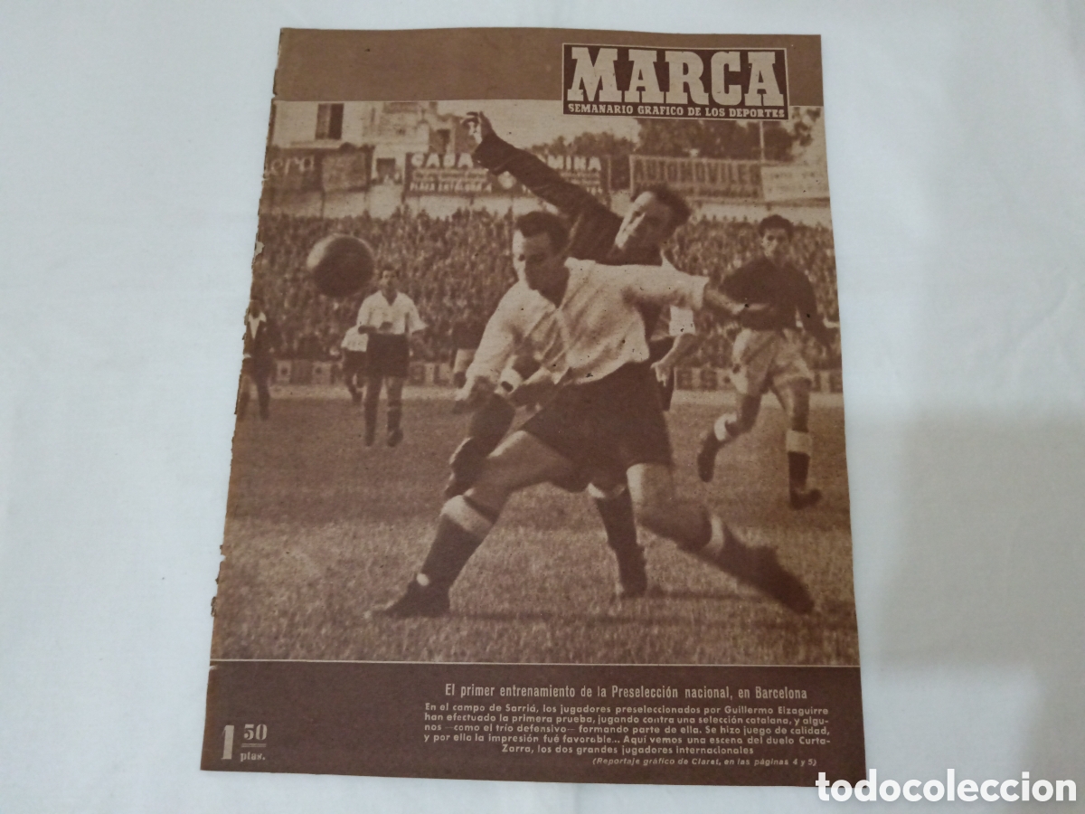 Sammelleidenschaft Sport: MARCA N&deg; 255 (21/10/1947)