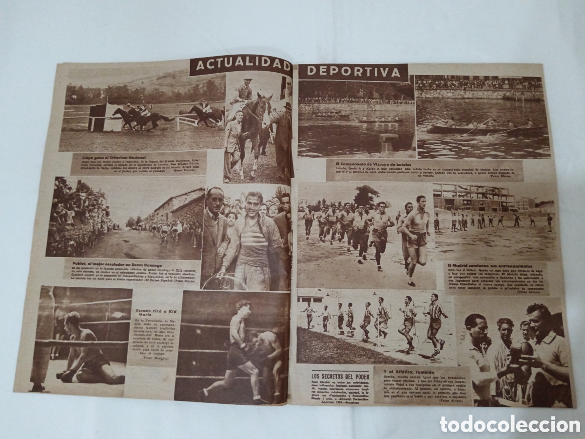 Coleccionismo deportivo: MARCA N&deg; 247 (26/08/1947) - Foto 3