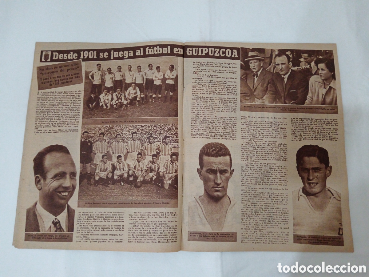 Coleccionismo deportivo: MARCA N&deg; 247 (26/08/1947) - Foto 6