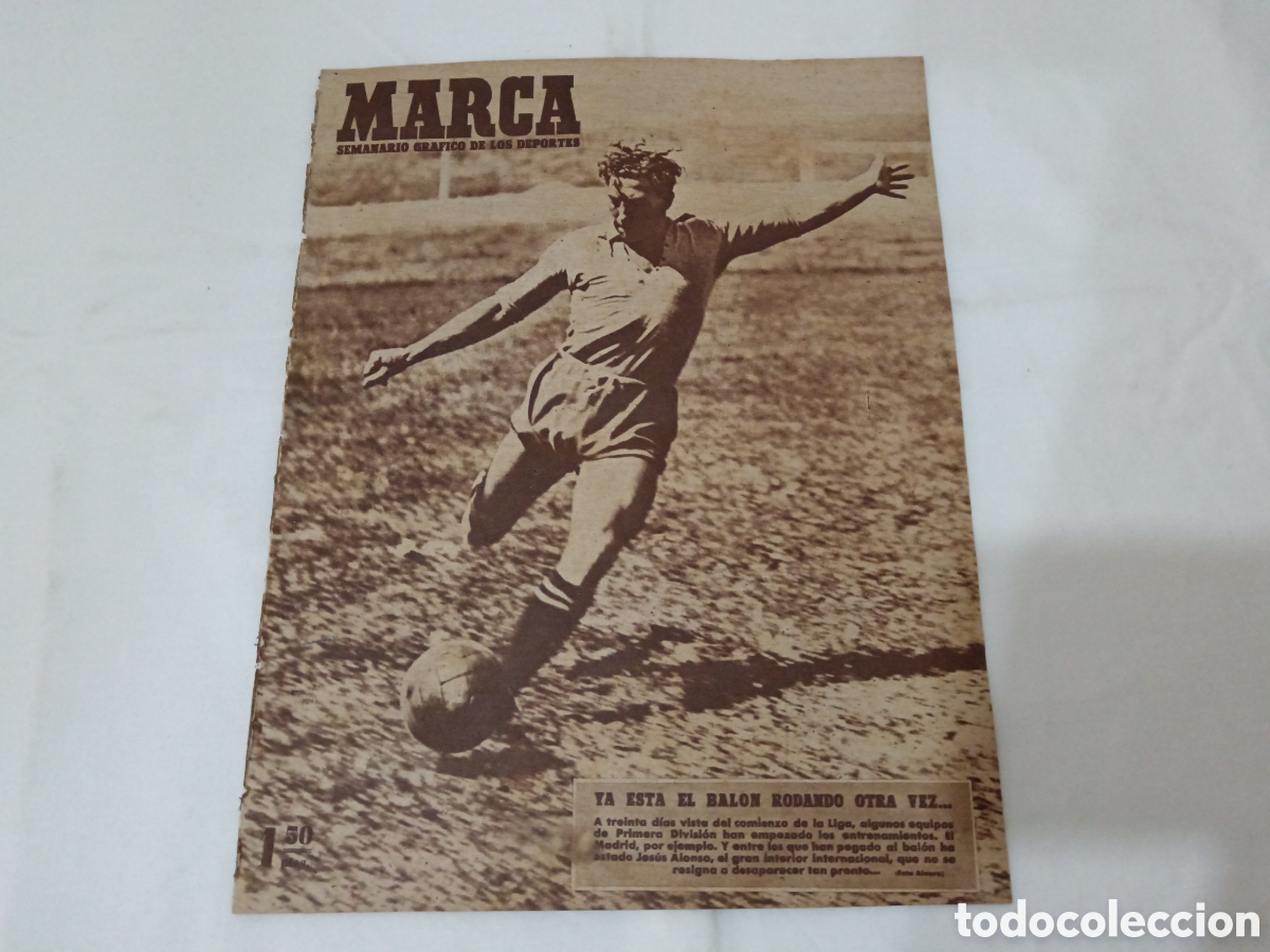 Coleccionismo deportivo: MARCA N&deg; 247 (26/08/1947) - Foto 1
