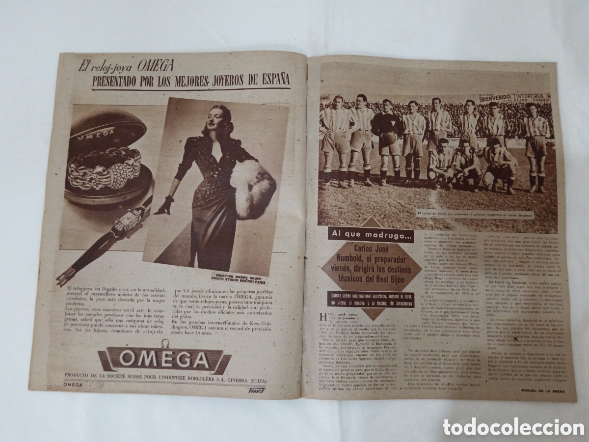 Coleccionismo deportivo: MARCA N&deg; 246 (19/08/1947) - Foto 6