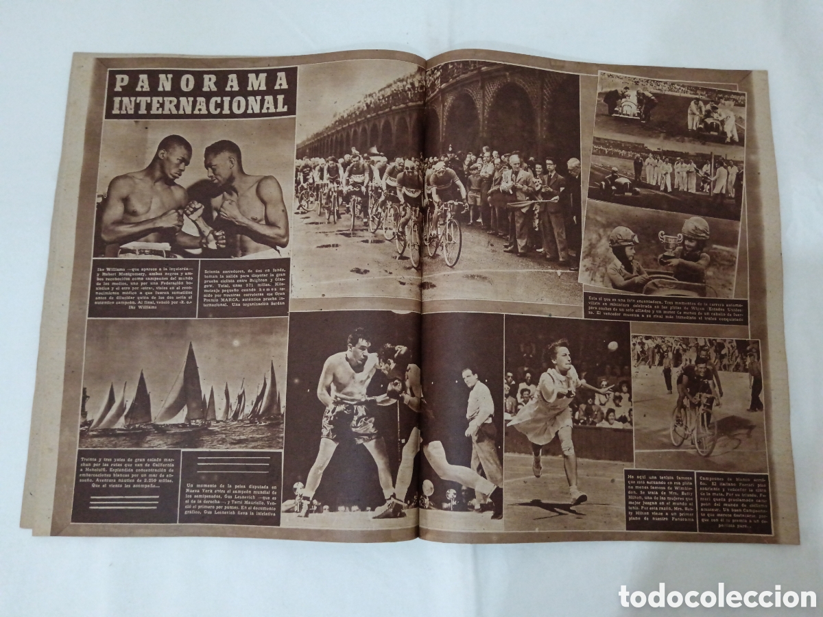 Coleccionismo deportivo: MARCA N&deg; 246 (19/08/1947) - Foto 10