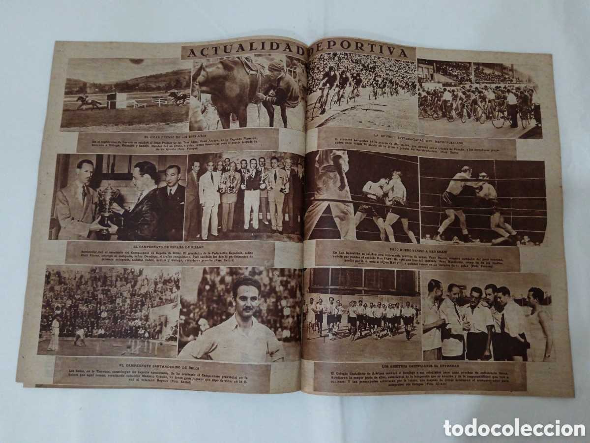 Coleccionismo deportivo: MARCA N&deg; 246 (19/08/1947) - Foto 11