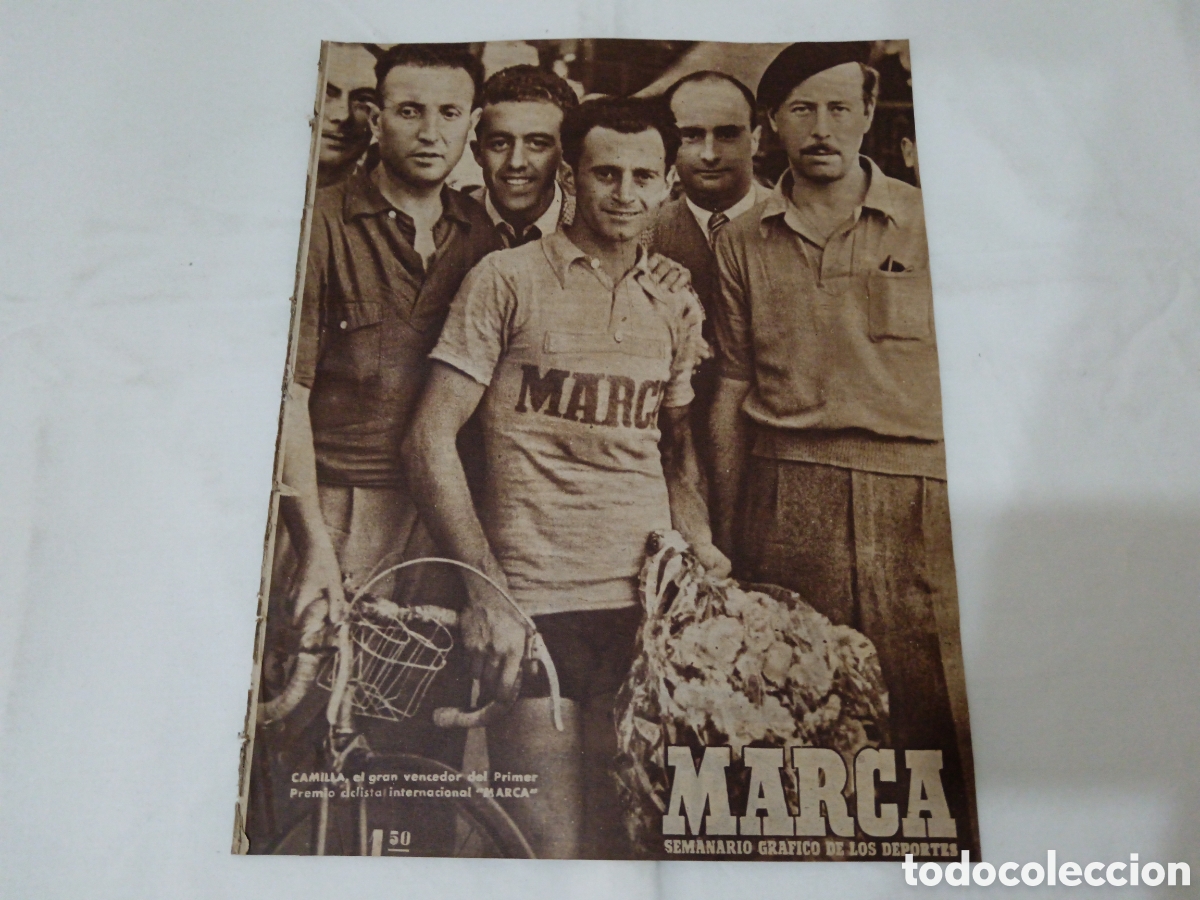 Coleccionismo deportivo: MARCA N&deg; 246 (19/08/1947) - Foto 1