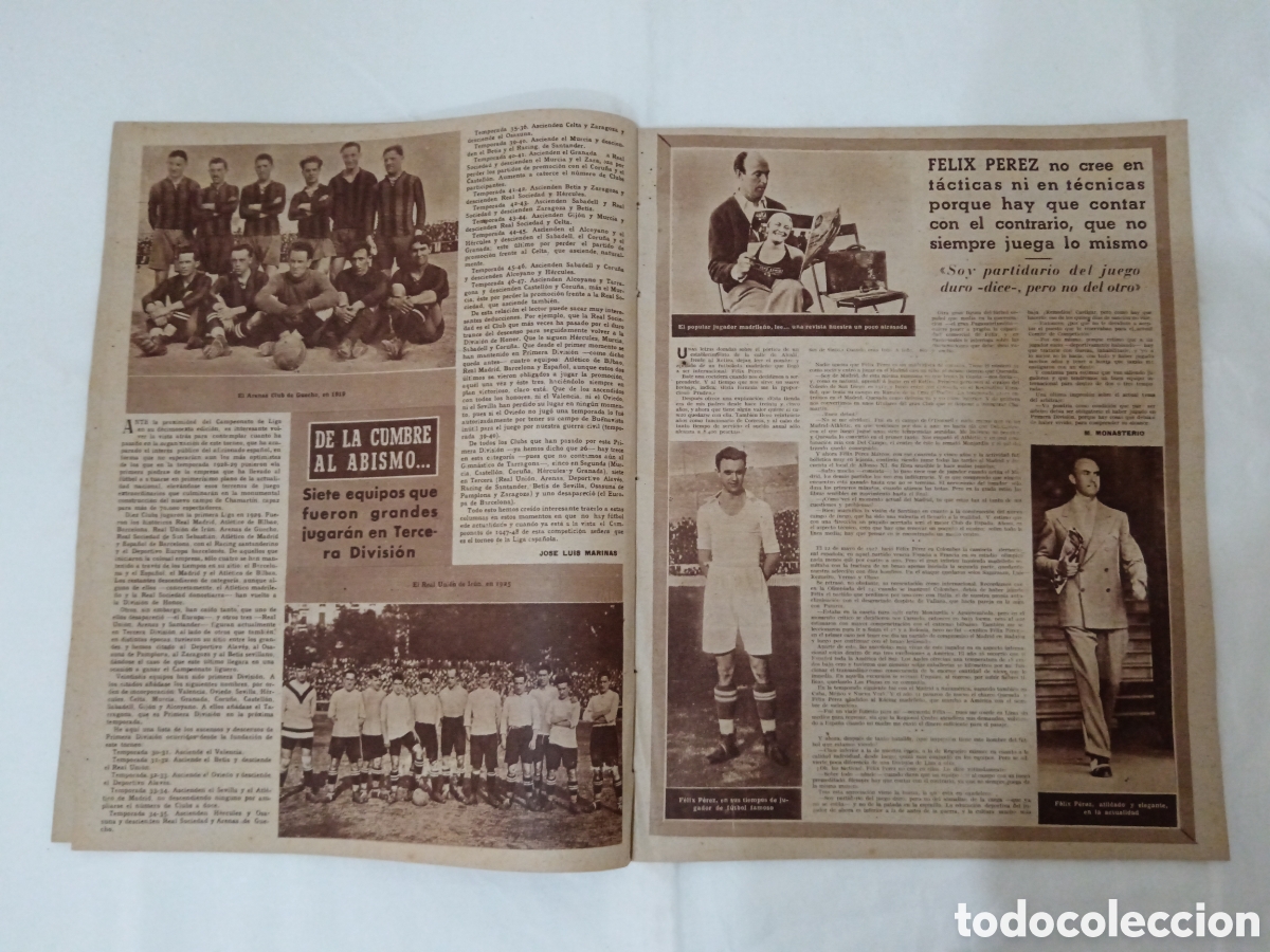 Coleccionismo deportivo: MARCA N&deg; 244 (05/08/1947) - Foto 3