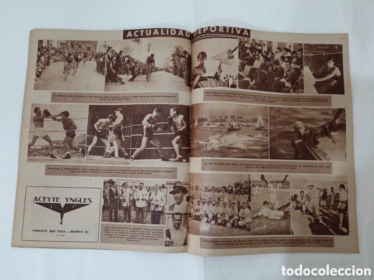 Coleccionismo deportivo: MARCA N&deg; 244 (05/08/1947) - Foto 11