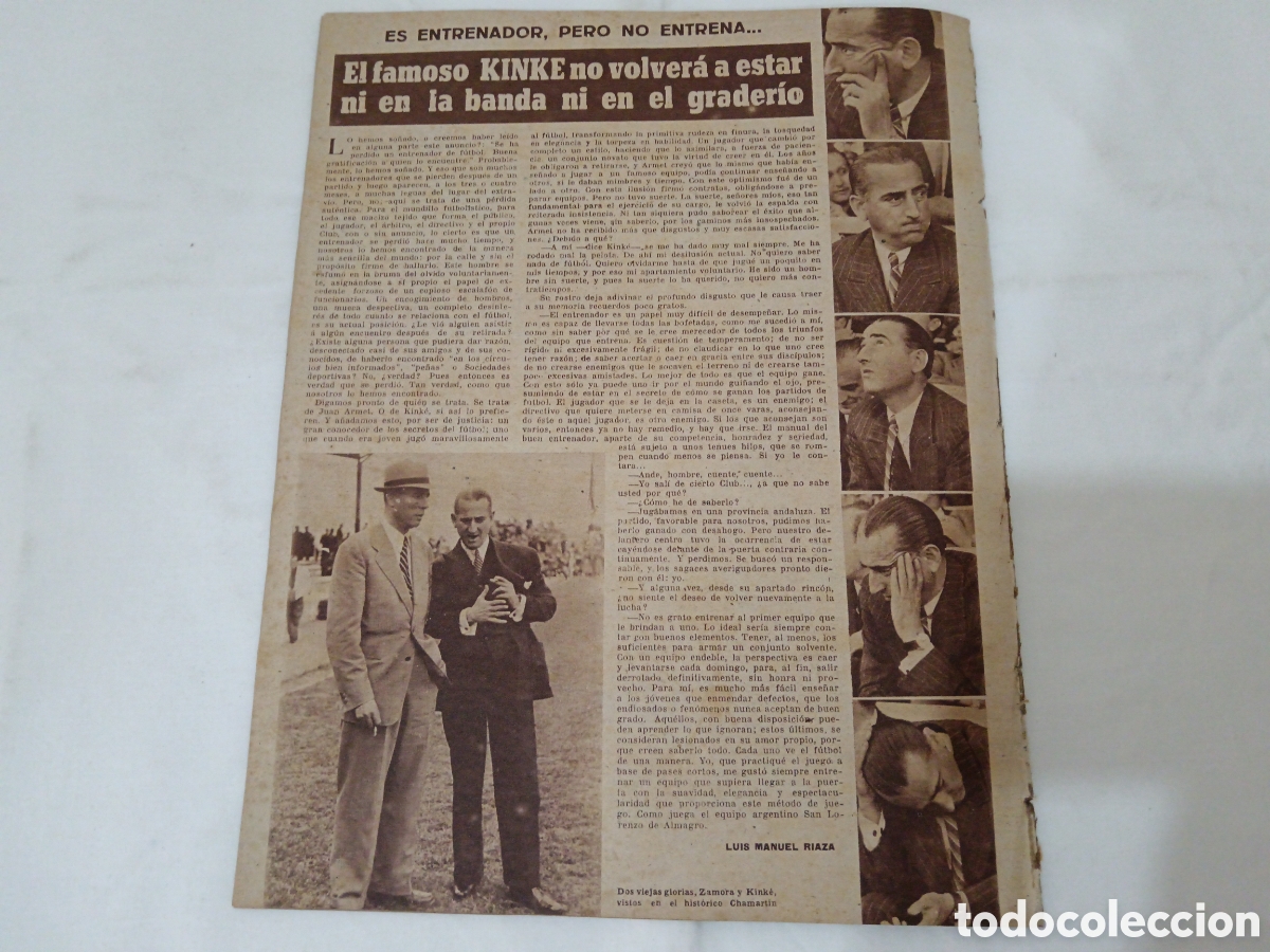 Coleccionismo deportivo: MARCA N&deg; 244 (05/08/1947) - Foto 13