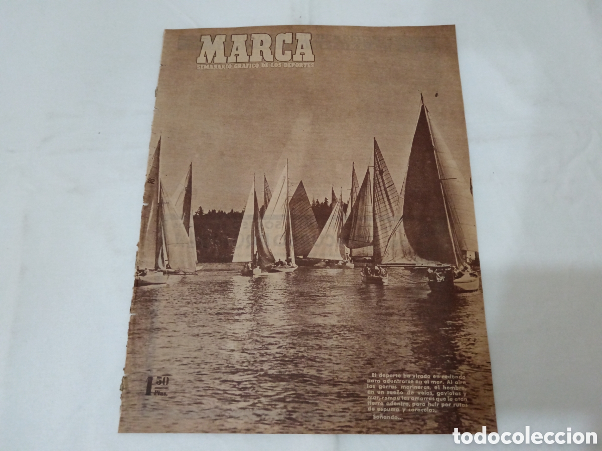 Sammelleidenschaft Sport: MARCA N&deg; 243 (29/07/1947)