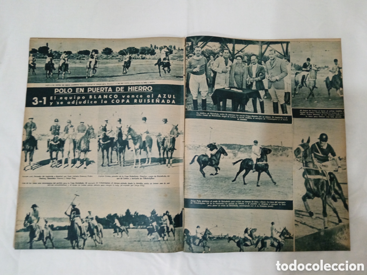Coleccionismo deportivo: MARCA N&deg; 81 (13/06/1944) - Foto 8
