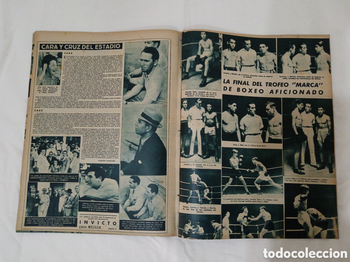 Coleccionismo deportivo: MARCA N&deg; 81 (13/06/1944) - Foto 10