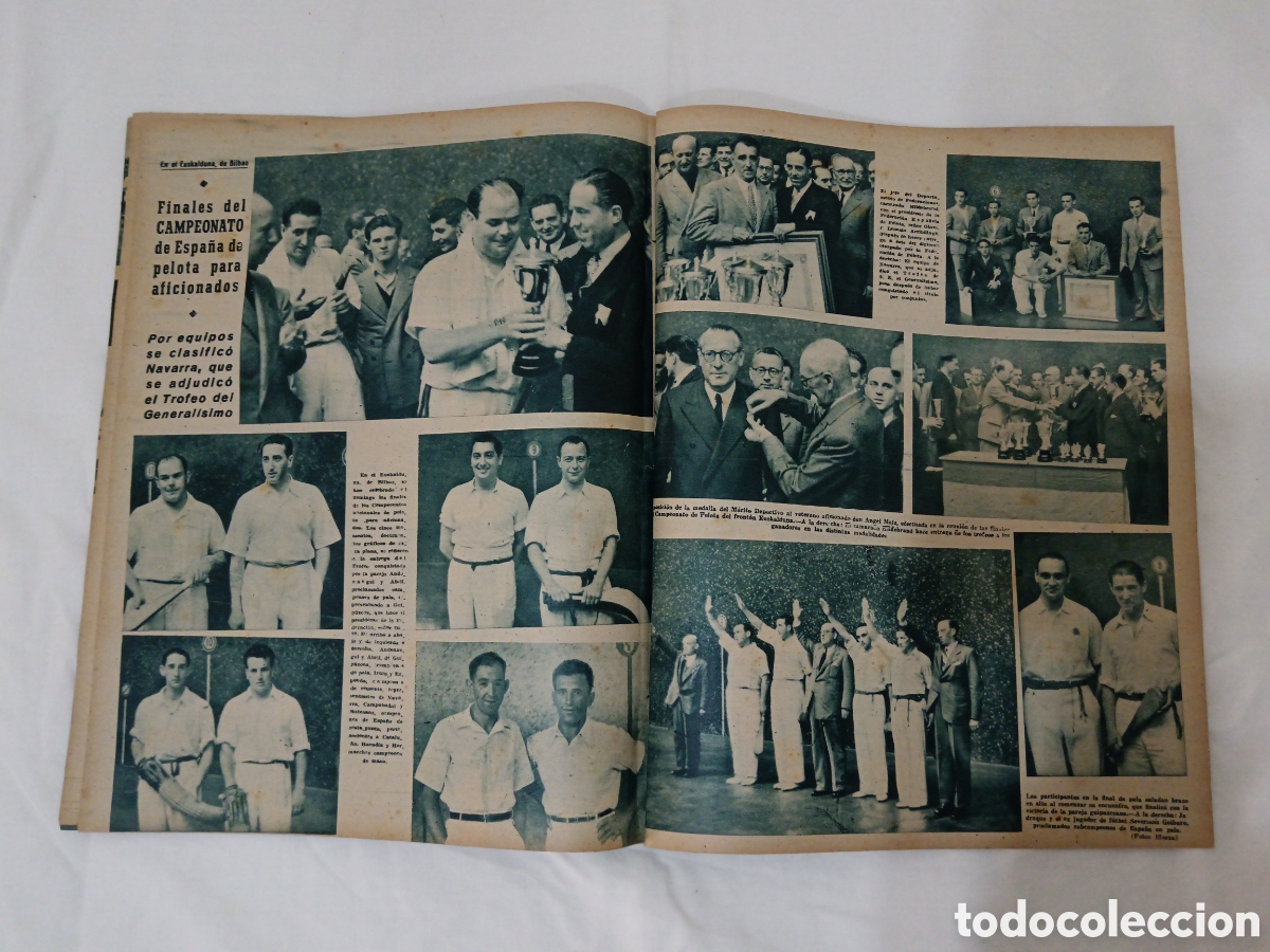 Coleccionismo deportivo: MARCA N&deg; 81 (13/06/1944) - Foto 11