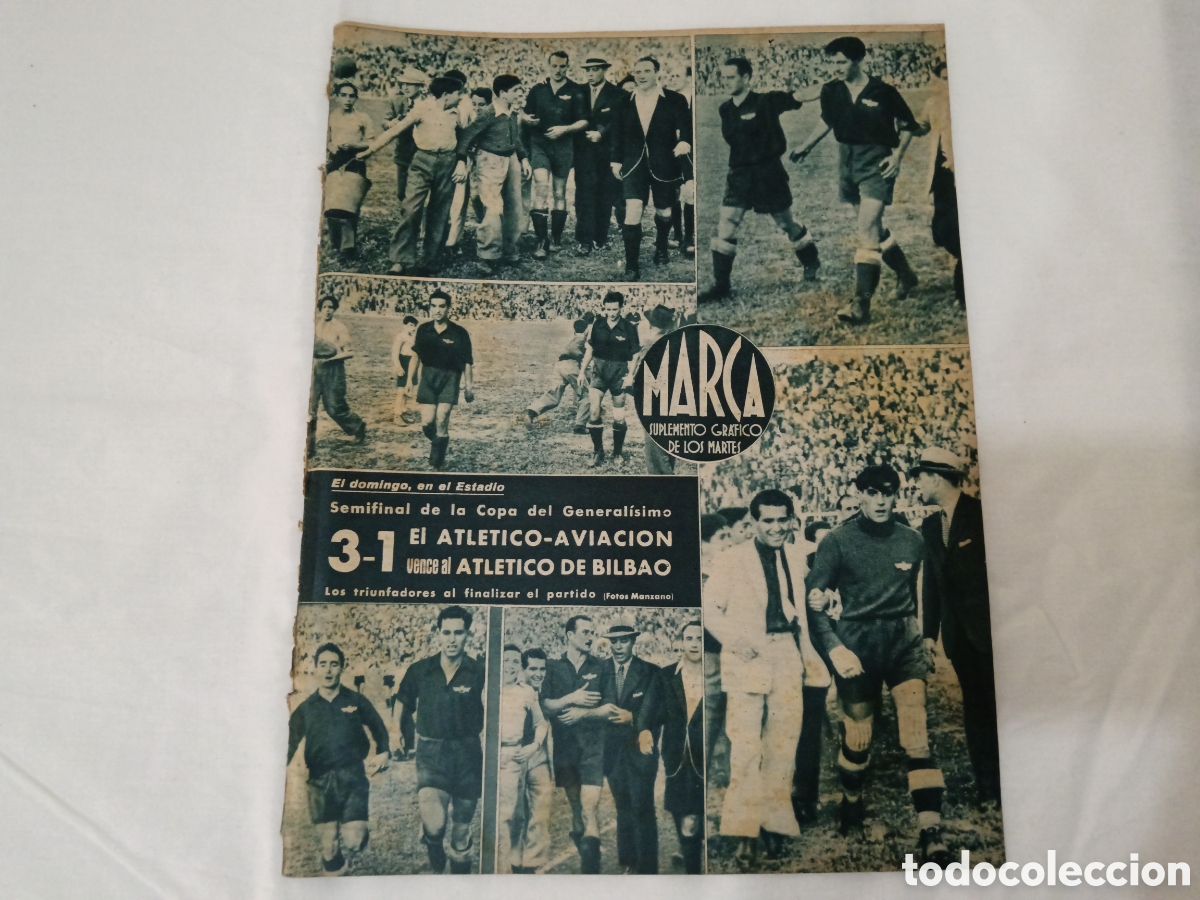 Coleccionismo deportivo: MARCA N&deg; 81 (13/06/1944) - Foto 1