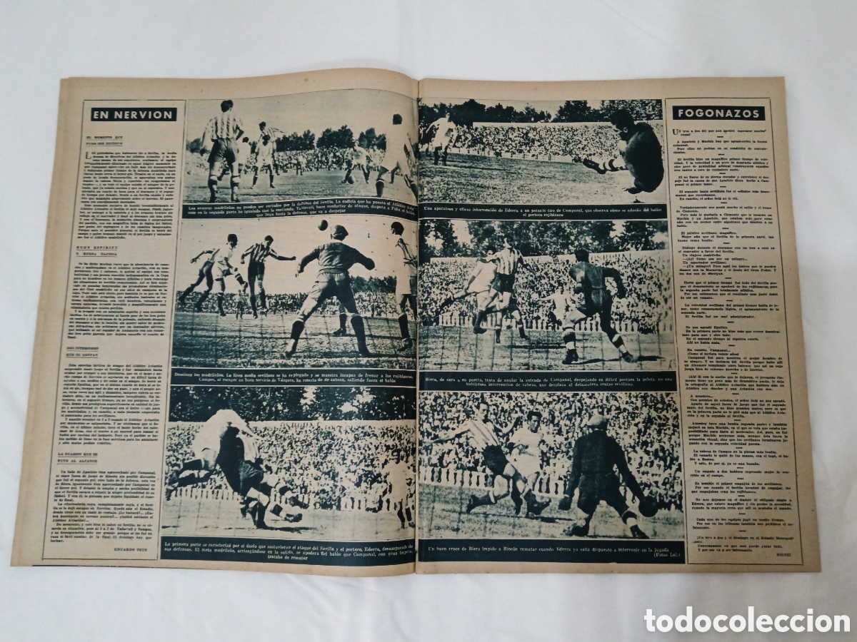 Coleccionismo deportivo: MARCA N&deg; 79 (30/05/1944) - Foto 3