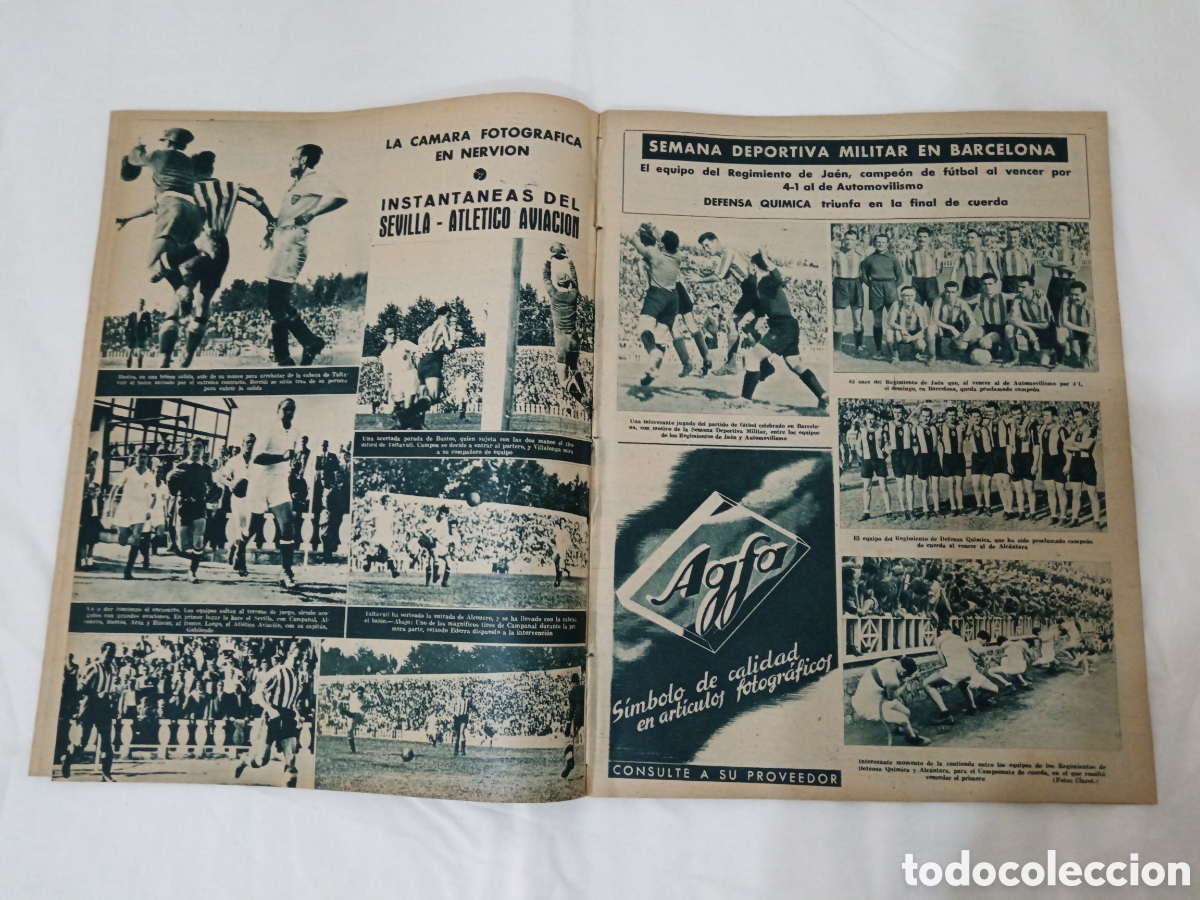 Coleccionismo deportivo: MARCA N&deg; 79 (30/05/1944) - Foto 4